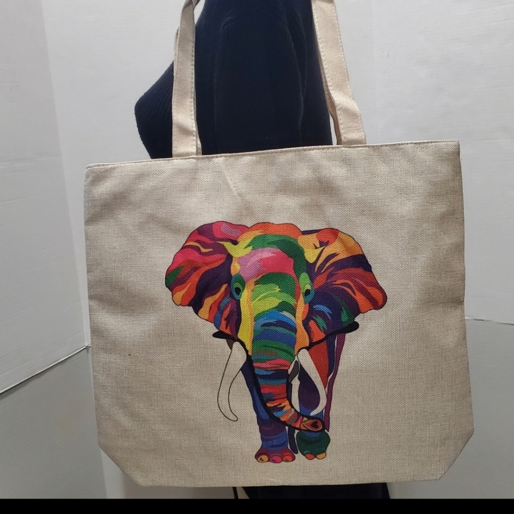 Elephant Safari Tote